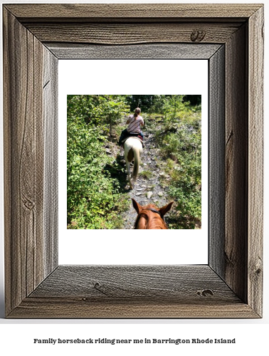 family horseback riding near me in Barrington, Rhode Island